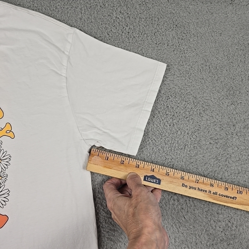 Women's Organic Generation Size M 100% Cotton T-shirt "don't worry, be happy " - Picture 4 of 7